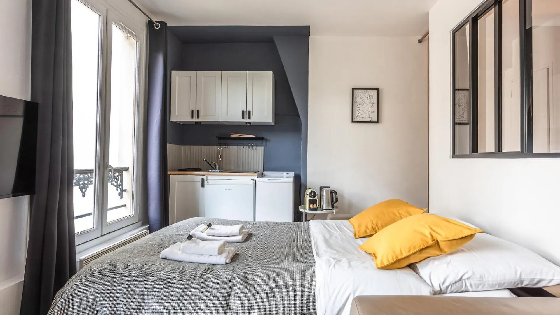 Charming Apartment - Atelier Lumieres - 4 Guests Paris
