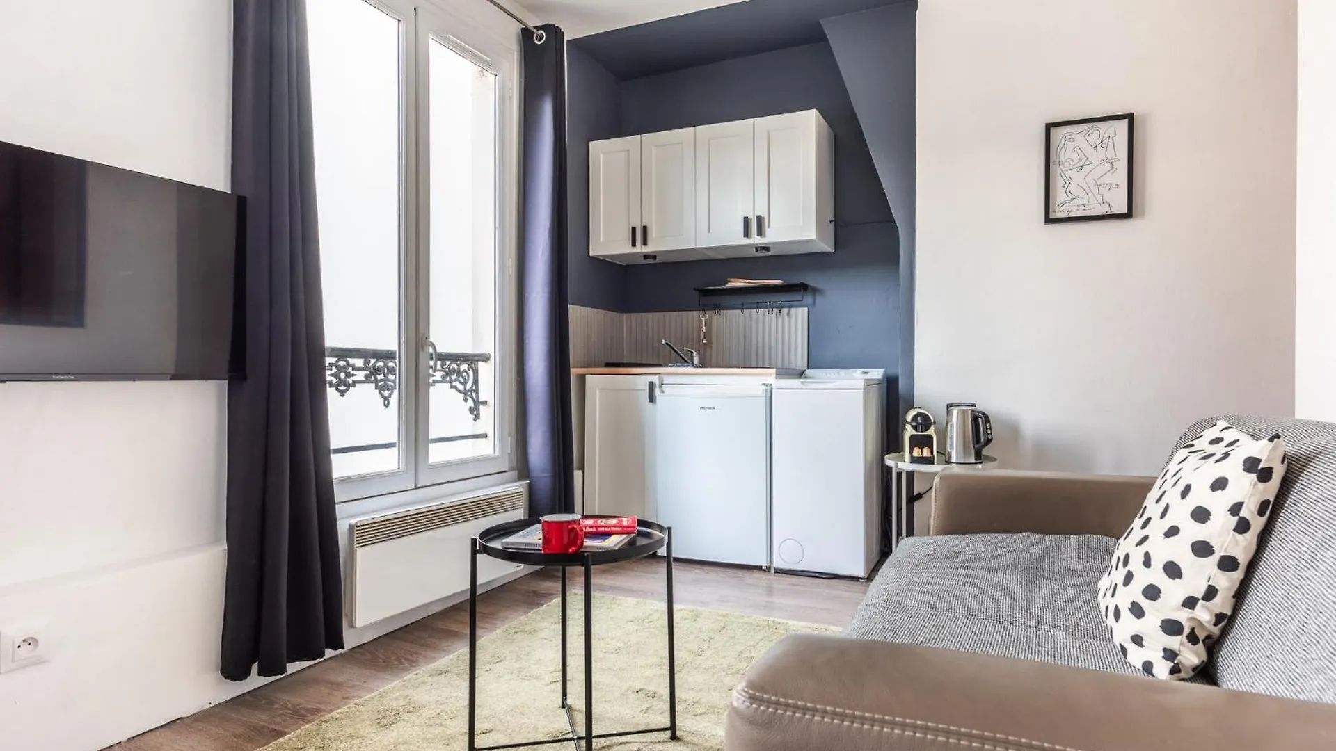 Charming Apartment - Atelier Lumieres - 4 Guests Paris France